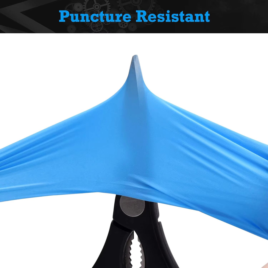 INMAICH Einweg Nitrilhandschuhe ohne Puder und Latex in Blau, 20/50 Stück für Haushalt, Reinigung und Gartenarbeit - Bild 3