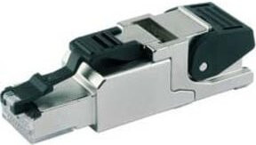 Telegärtner Cat.6A MFP8 T568A Ethernet LAN Stecker in Silber - Bild 1