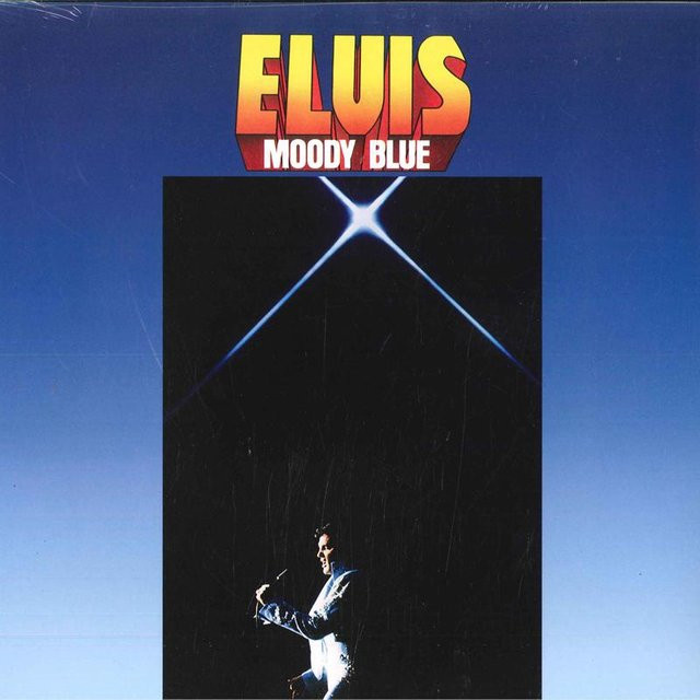 Elvis Presley Moody Blue LP Schallplatte RCA Victor Rock Schwarz - Bild 1