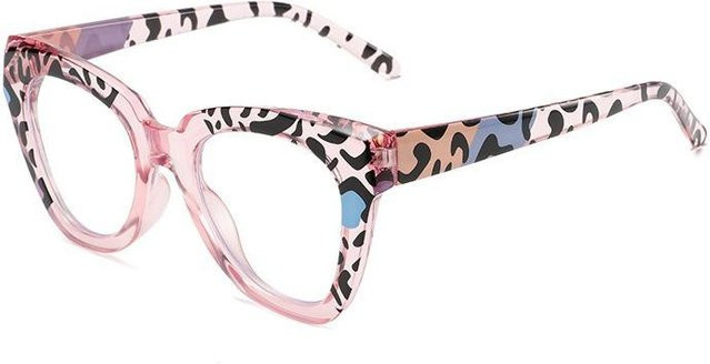Yiran glasses Lesebrille Cat-Eye, Kunststoff, Pink, Multicolor, Damen - Bild 1