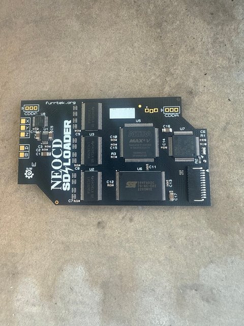 NEO SD LOADER SD-Karten-Emulator für Neo Geo CD in Schwarz mit CDDA-Unterstützung und ENIG-Leiterplatte - Bild 1