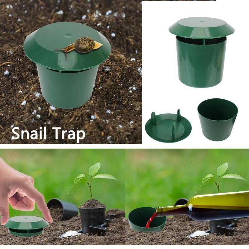 Gintrap Schneckenfalle Set zur umweltfreundlichen Schädlingsbekämpfung für Garten, Haushalt und Bauernhof, 3 Stück - Bild 8
