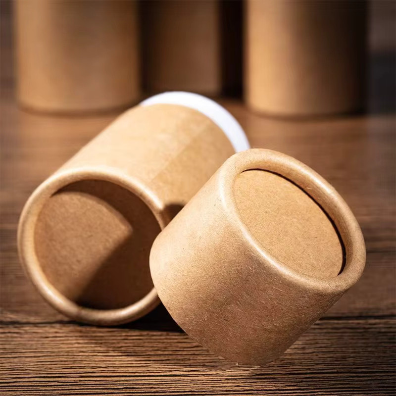 12 Stück BurlyWood Kraftkartonröhrchen aus braunem Papier mit 30 ml Volumen für Lippenstifte, Bleistifte oder Tee - Bild 4