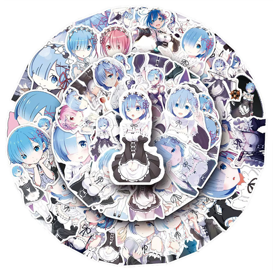 Bandai Re:Life in a Different World From Zero Aufkleber, 10-teiliges Set - Bild 2