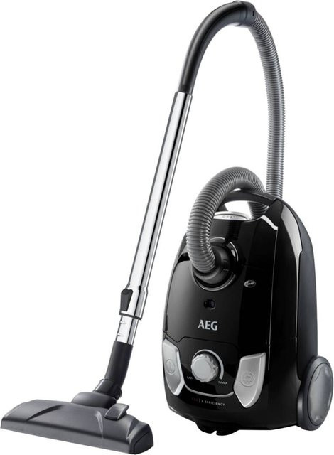 AEG Bodenstaubsauger VX4-1-EB in Grau und Schwarz mit Staubsaugerbeuteln, B/H/T: 29 x 42 x 23 cm - Bild 1