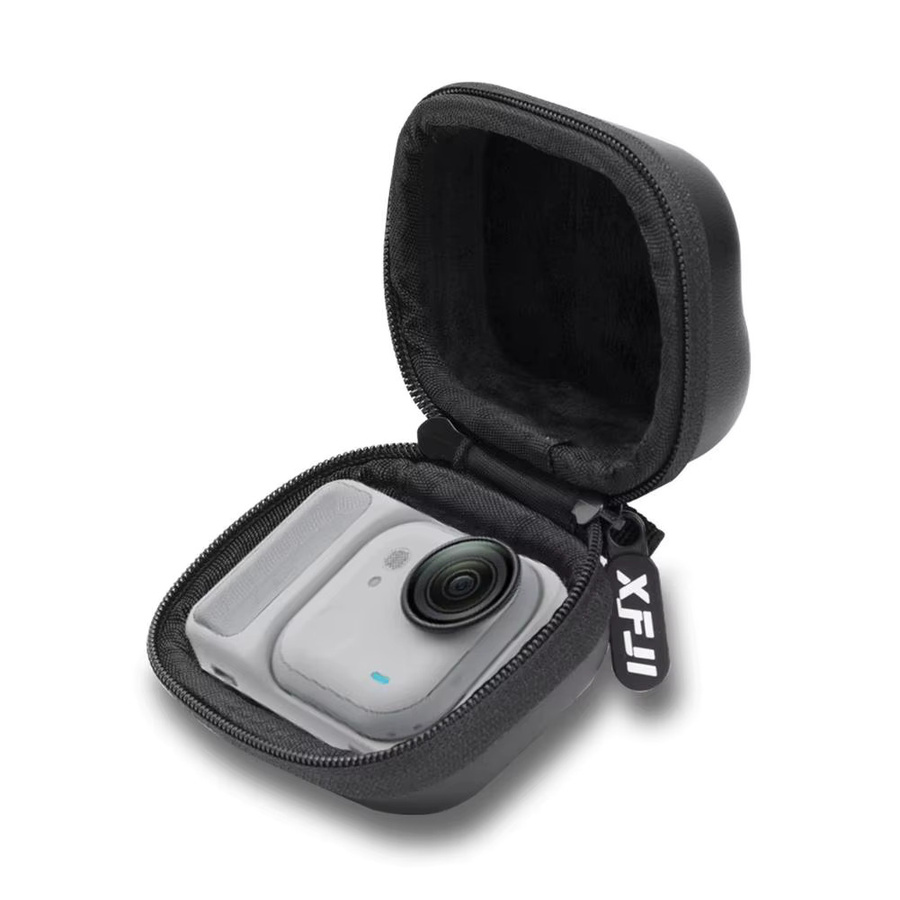 Insta360 Go Ultra Tragetasche mit Doppel-Reißverschluss in Schwarz - Bild 3