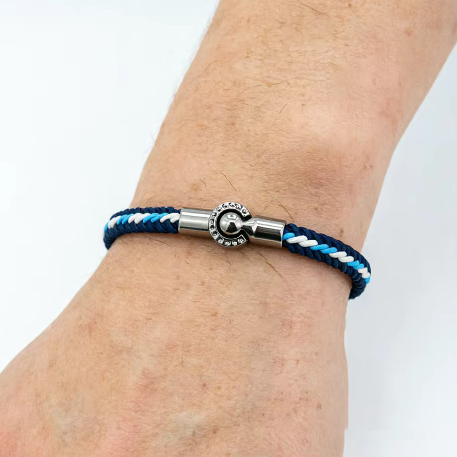 Noter Kordelarmband, Stoff, Bunt, Herren - Bild 2