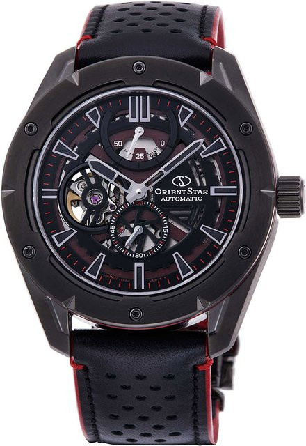 Orient Star Armbanduhr Automatik, Edelstahl, Leder, 42 mm, Herren - Bild 1