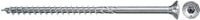 Fischer Power-Fast II Spanplattenschraube mit Senkkopf und Torx-Antrieb, verzinkt, Farbe: Silber/Blau, Durchmesser: 5,0 mm, Länge: 35,0 mm - Bild 1