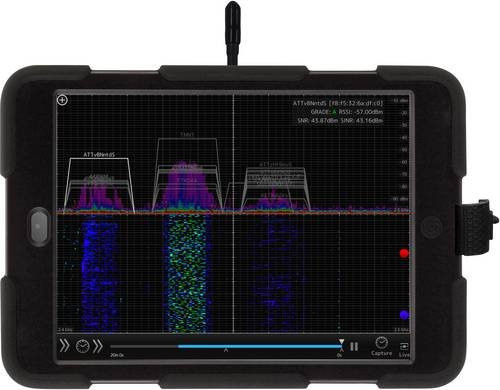 Oscium wipry2500x Spektrum-Analysator Handgerät 5.85GHz Schwarz - Bild 1