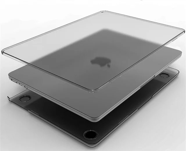 Matte Laptop-Hülle für Apple MacBook Air und Pro in Grau - Bild 1