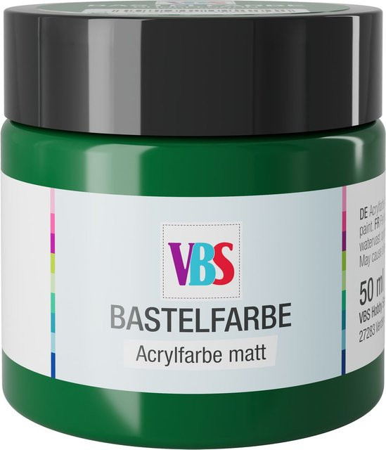 VBS Bastelfarbe Dunkelgrün 50 ml - Bild 1
