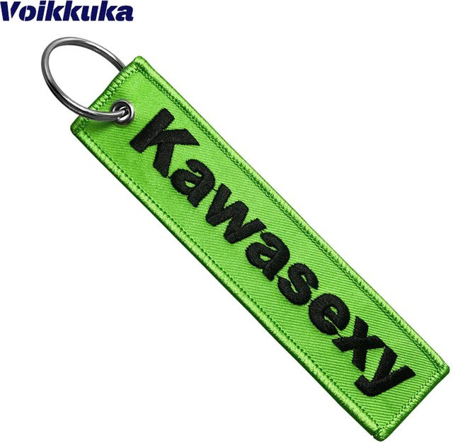 Kawasexy Schlüsselanhänger, beidseitige Stickerei, Unisex - Bild 1