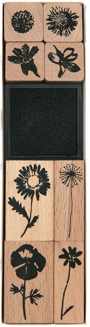 Rico Design Paper Poetry Stempelset Wildblumen XL - Bild 2