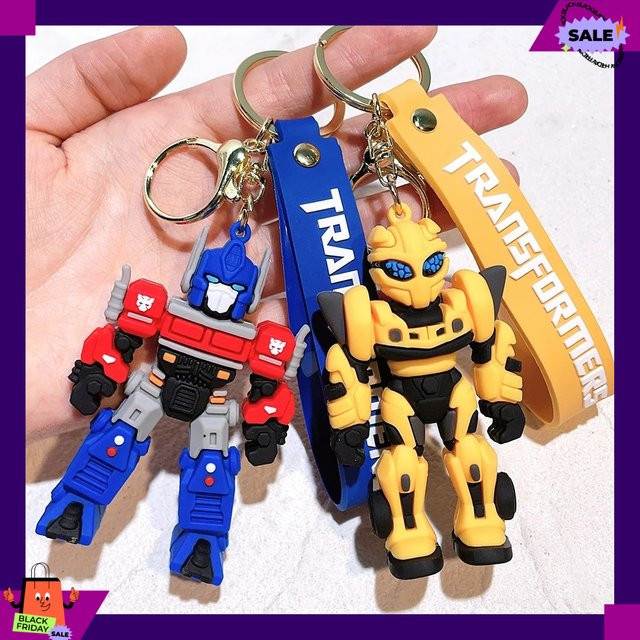 Hot Toys Transformers Optimus Prime Bumblebee Figur, Schlüsselanhänger, Bunt / Mehrfarbig - Bild 1