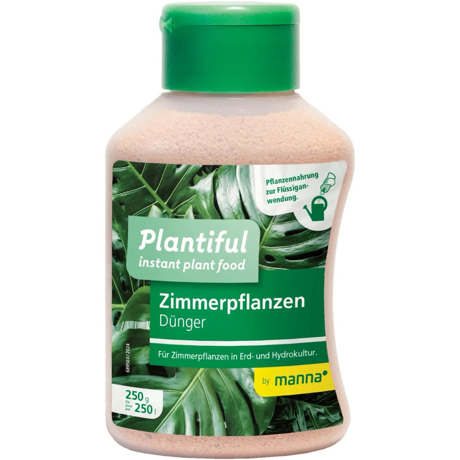 Manna Plantiful Instant-Pflanzennahrung für Zimmerpflanzen in Granules, 250 g - Bild 2