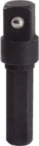 KS Tools 3/8 Zoll Stecknuß-Adapter für Akkuschrauber in Schwarz - Bild 1