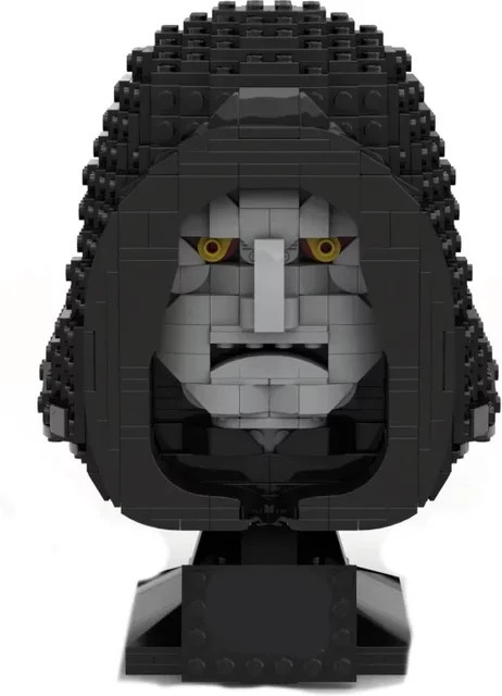 MOC Kaiser Palpatine Büste, Bausteine, 789 Teile, Star Wars - Bild 1