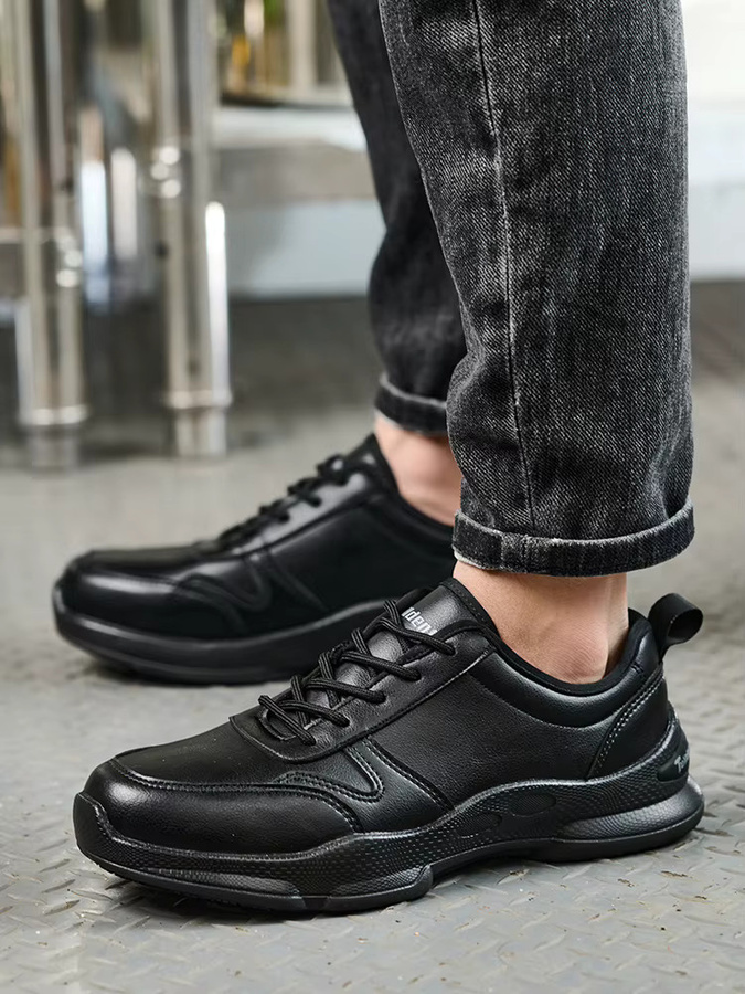 TANRDON Kochschuhe in Schwarz, rutschfeste und ölbeständige Arbeitsschuhe für die Gastronomie - Bild 7