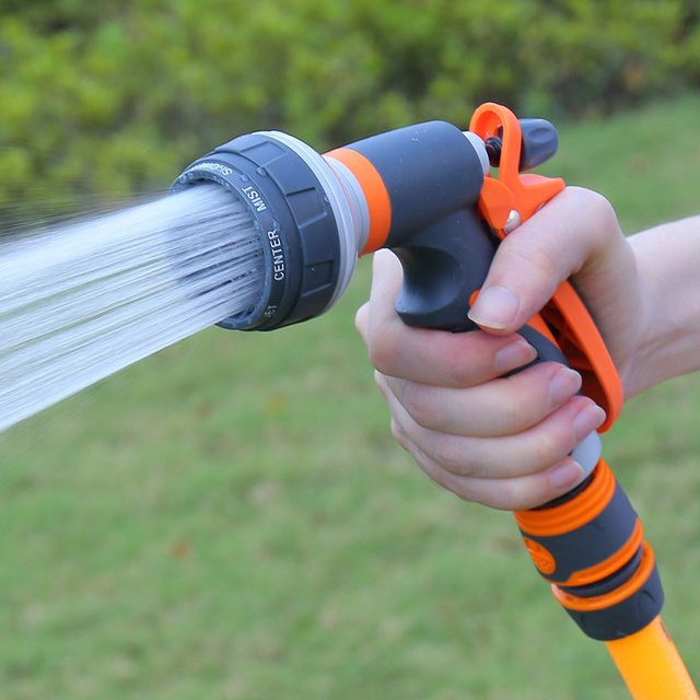 Hochdruck Garten Spritzpistole Set zur Bewässerung und zum Autowaschen - Bild 1