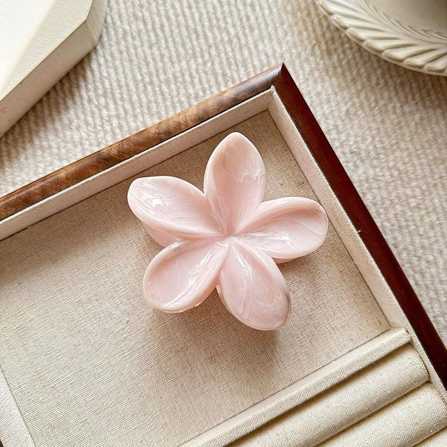 Haarspange Blume, rosa, Damen - Bild 1