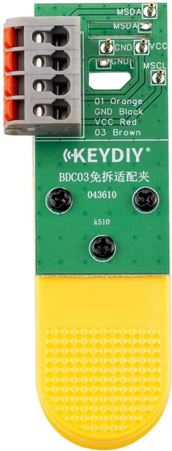 KEYDIY BDC03 Clip-Ergänzung für BMW zur demontagefreien Installation ohne Löten, kompatibel mit KD-X4, KD-MAX und weiteren BDC3-Geräten - Bild 1