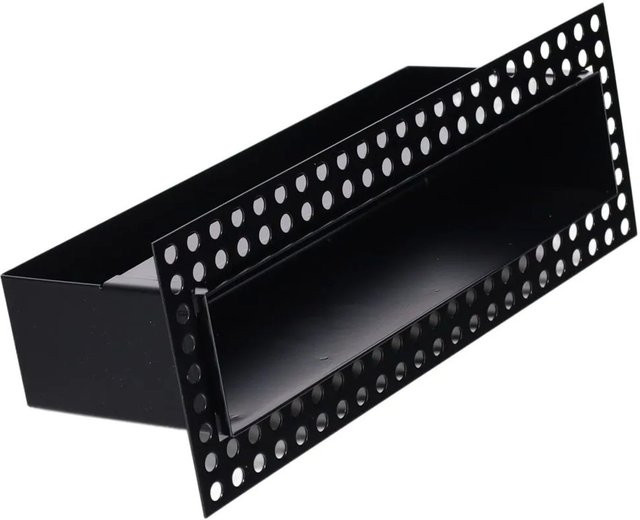Subtiel Luftleiste Open Air DOT 30 cm Schwarz aus Stahl - Bild 1