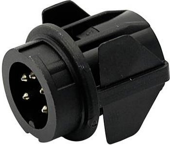 Amphenol T3326550U Front Mounting Kunststoff Stecker in Schwarz - Bild 1