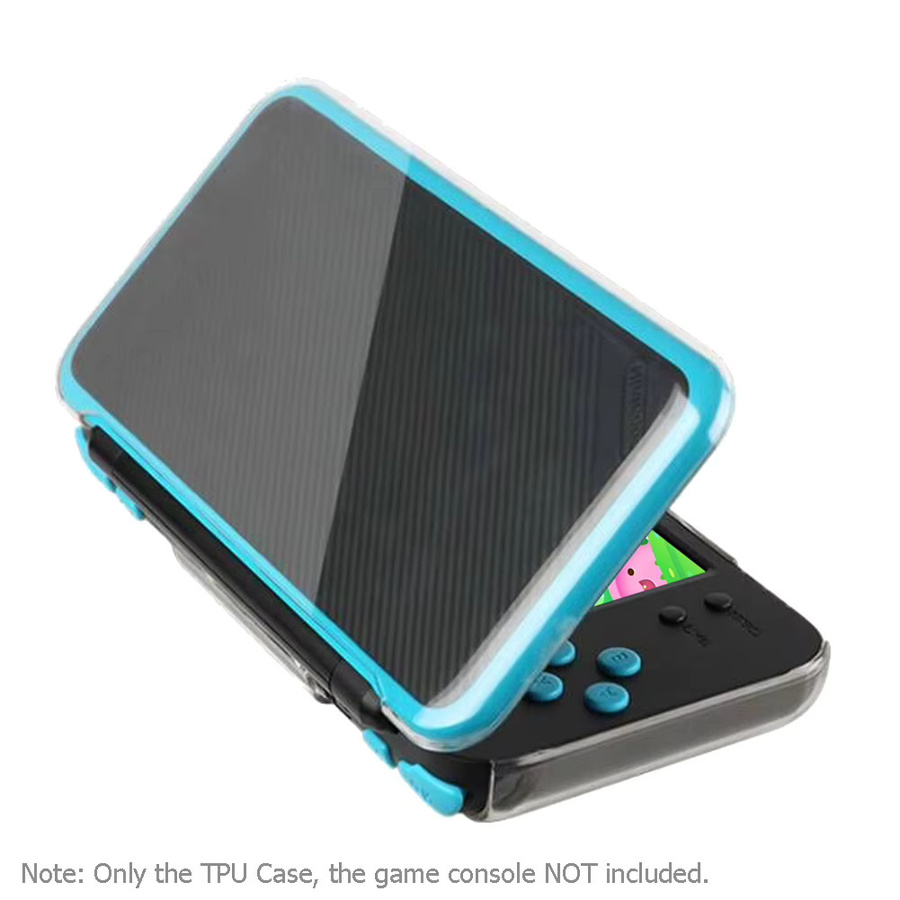 Transparente TPU-Schutzhülle mit Stoßdämpfung für Nintendo New 2DSXL und New 2DSLL - Bild 2