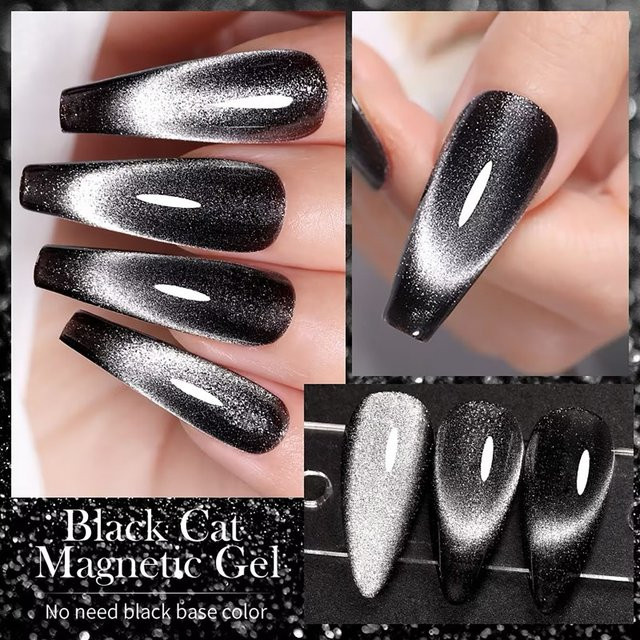 MIANEL Nagellack, Schwarz, Schimmernd, 10 ml - Bild 1