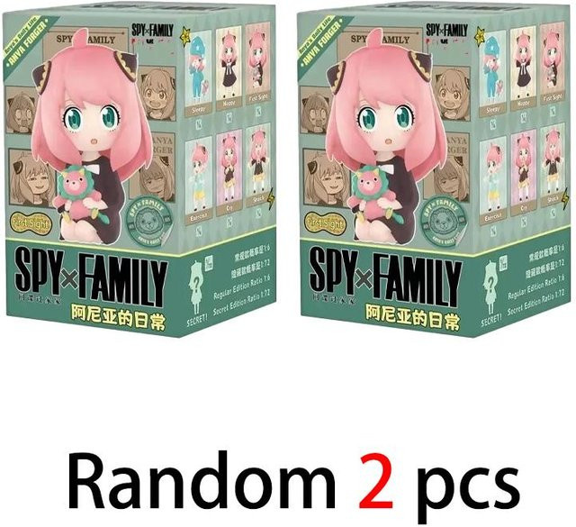 Yiran toy 1 Spy X Family Anya Blind Box Figur Puppe Mystery Box - Bild 1