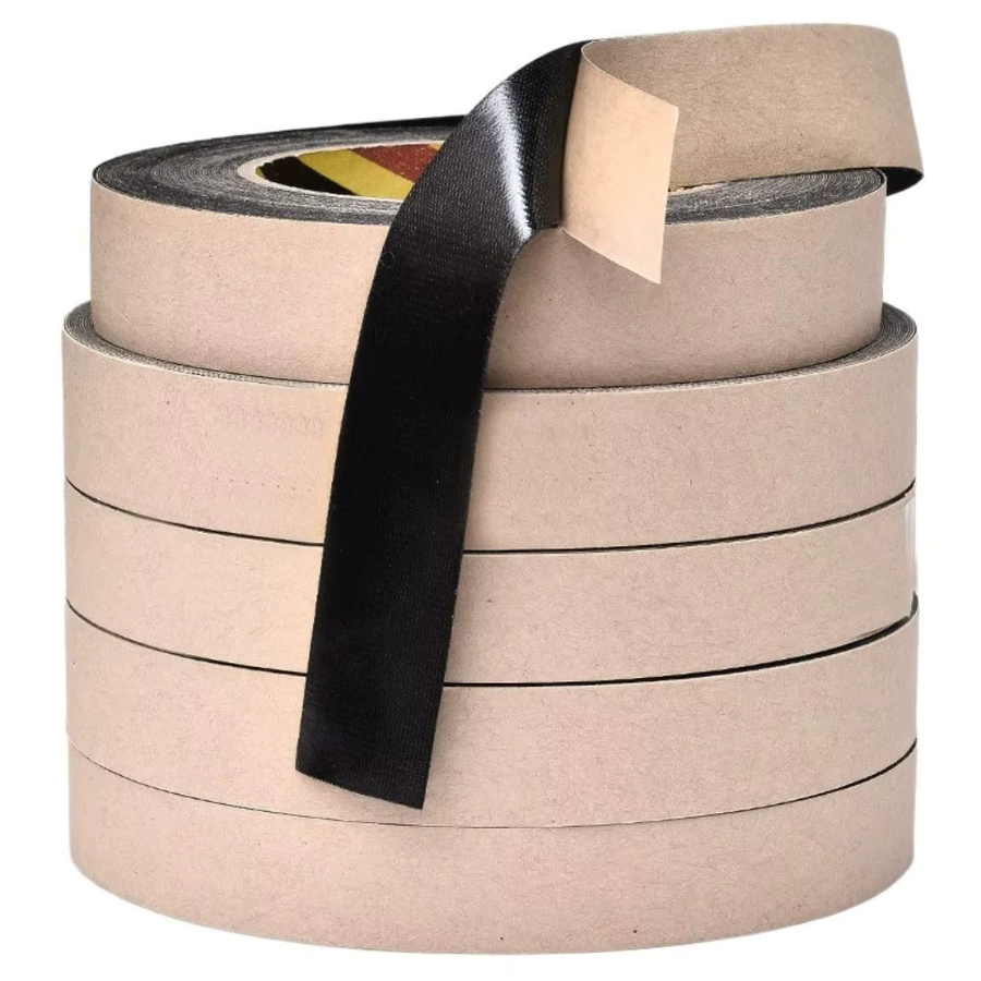 Selbstklebendes Ripsband in Schwarz mit Stoffenden, 25 Yards - Bild 3