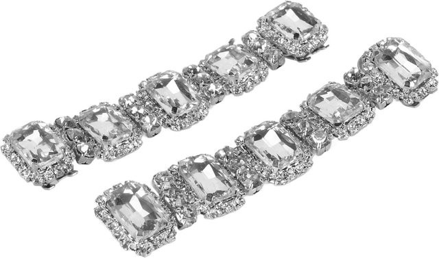 Schuhschnalle GoolRC, Strass, Kristall, Damen, grau - Bild 1