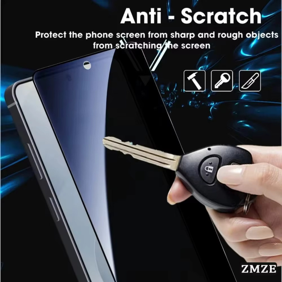 2 Stück Datenschutz Displayschutz aus gehärtetem Glas für Samsung Galaxy S26 S25 S24 Plus Ultra Edge FE transparent - Bild 2