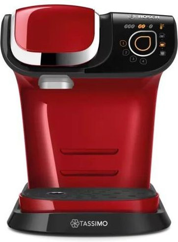 Bosch Tassimo My Way 2 TAS6503 Kapselmaschine in Rot und Schwarz - Bild 1