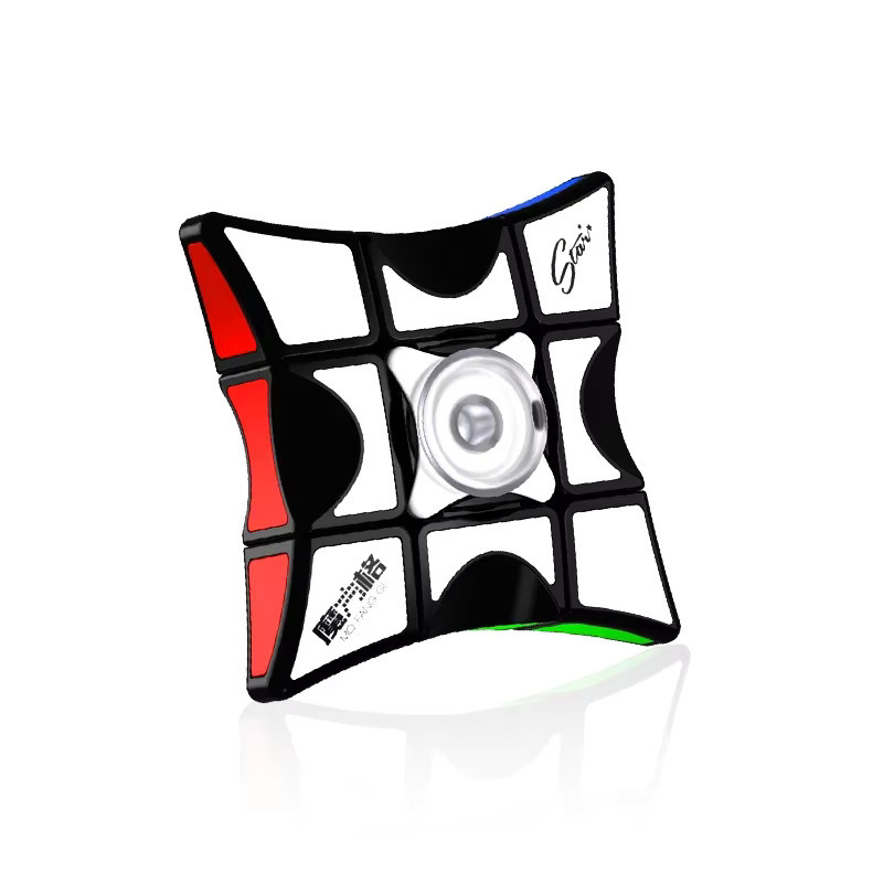 QiYi Speed Cube 1x3x3 Finger Hand Spinner Windmill Puzzle Bunt / Mehrfarbig ab 14+y - Bild 2