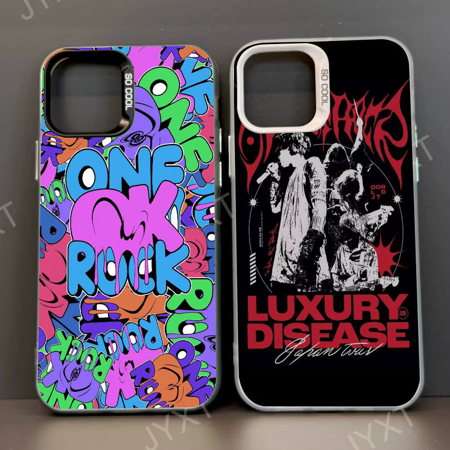O-ONE OK ROCK Handyhülle für Apple iPhone 11 12 13 14 15 16 Pro Max Plus in Multicolour mit Schutzbeschichtung - Bild 2