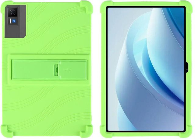 DOOGEE U13 Tablet-Hülle aus weichem Silikon, sturzfest und langlebig, Farbe: Grün - Bild 1