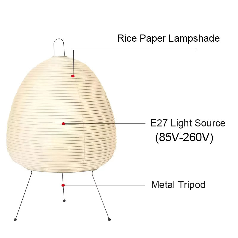 Nordische Wabi-Sabi LED-Schreibtischlampe in Weiß mit USB-Betrieb und warmweißem Licht - Bild 4