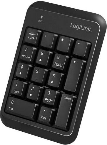 LogiLink ID0201 Bluetooth Nummernblock Schwarz - Bild 1