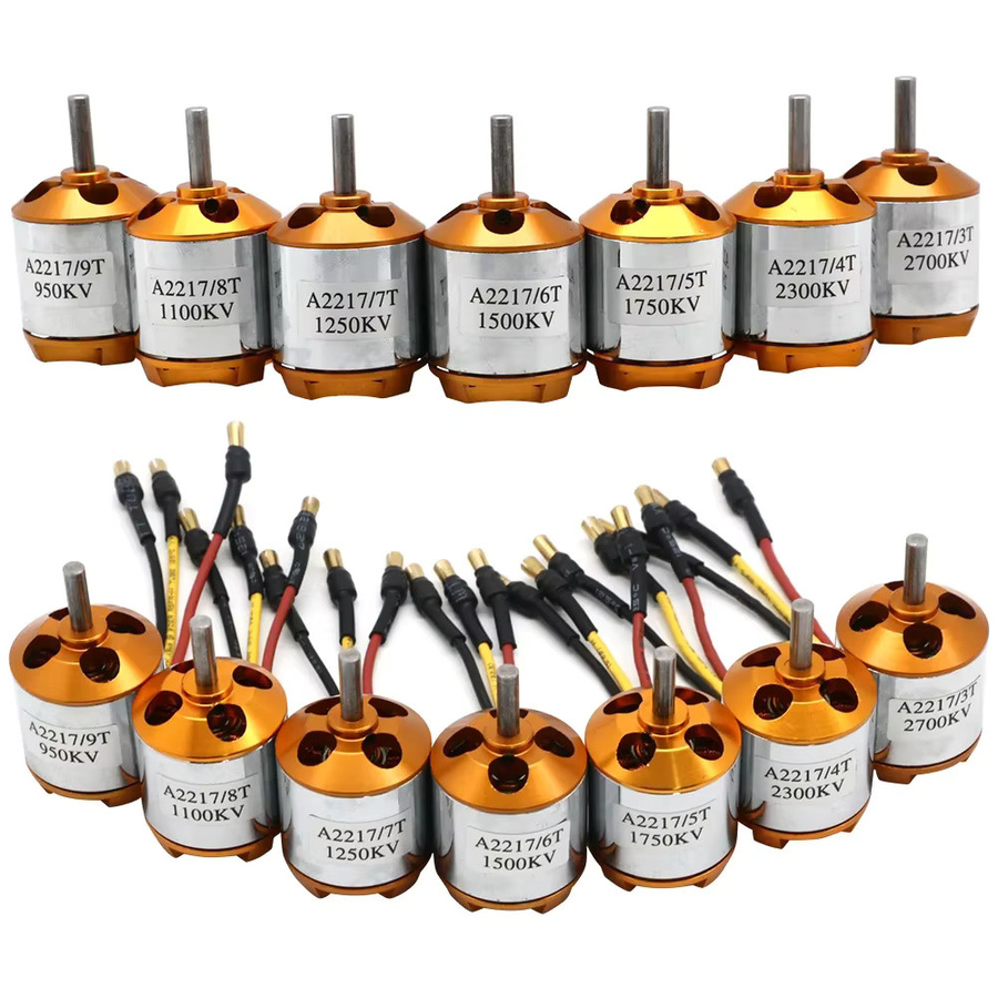 XXD A2217 Serie Bürstenloser Motor für RC-Flugzeug-Starrflügeldrohnen - Bild 2