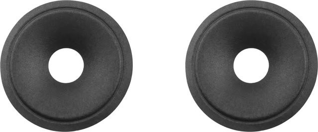 2er-Set Lautsprecher-Ersatzteile aus reinem Papier: 49 mm Kegel und 18 mm Hochtöner-Becken in Schwarz für DIY-Reparaturen - Bild 1
