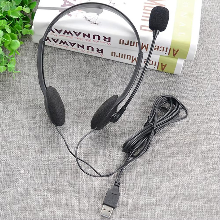 Ockcic Gaming Headset mit Geräuschunterdrückung und USB-C Anschluss in Schwarz - Bild 4