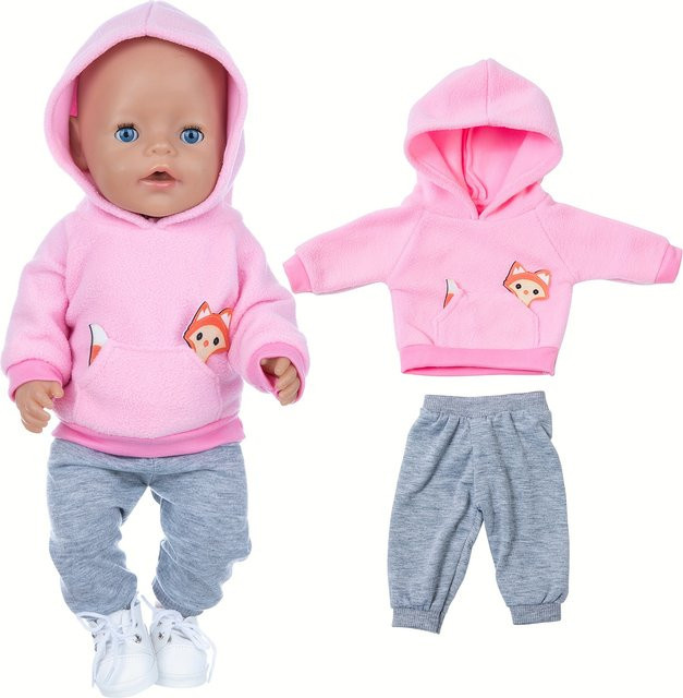 Little Fox Pullover-Set, Puppenkleidung - Bild 1