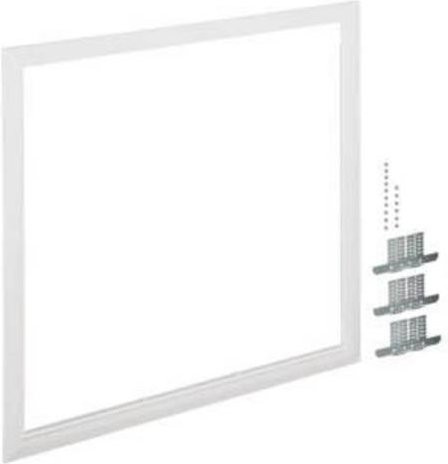 Hager Blendrahmen FZ13B universell 3-feldig aus Metall in Weiß für Schrankgröße 800 x 800 mm - Bild 1