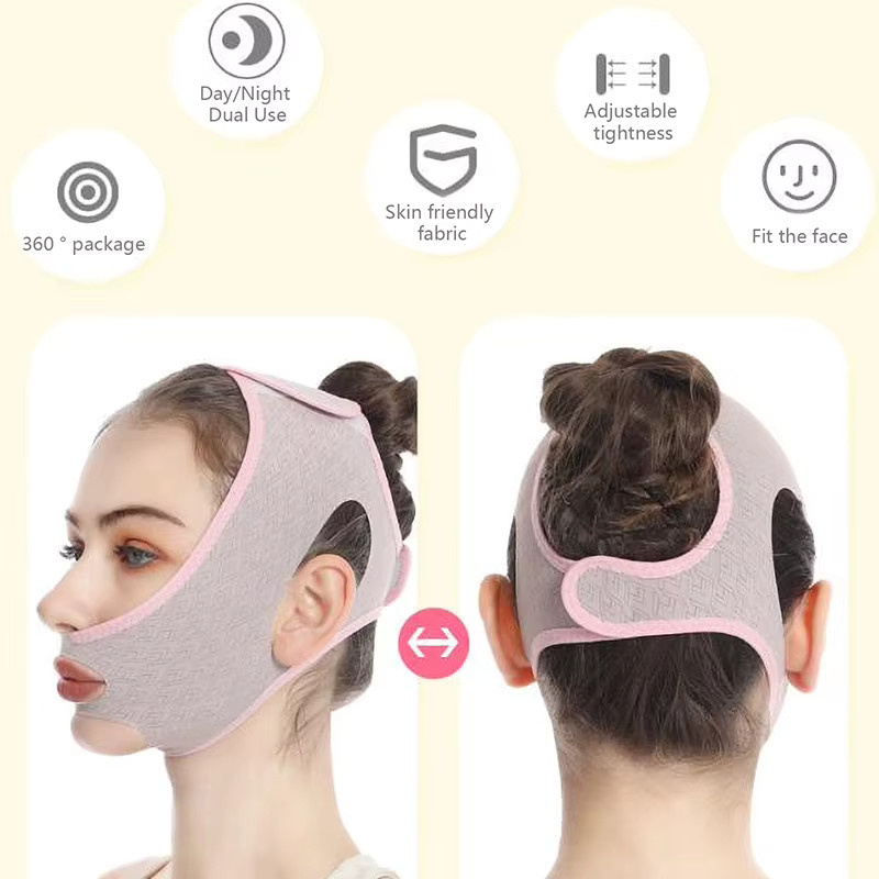 JCSYFAC V Shaper Maske Gesichtsbandage für Gesicht und Hals, Unisex - Bild 2