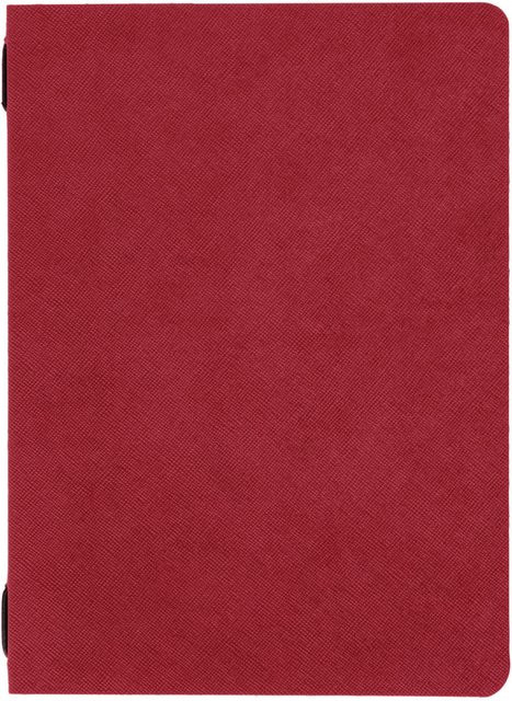 VEGA Speisekarte Abbotsford A5 in Rot, B: 17 cm, H: 23 cm - Bild 1
