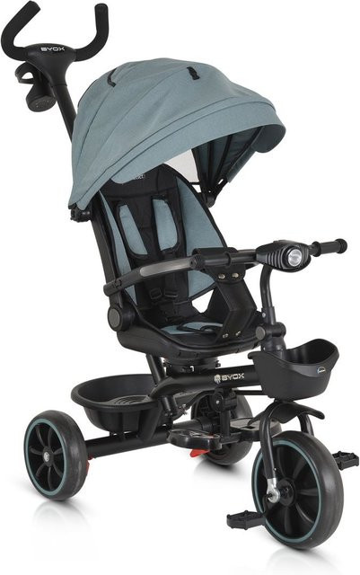 Byox Tricycle Summer Dreirad mit Musik und Becherhalter, blau - Bild 1