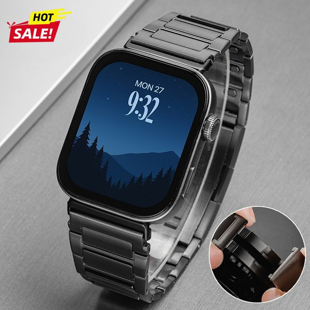 CHIICSMART Uhrenarmband Edelstahl, Silber, Unisex - Bild 1
