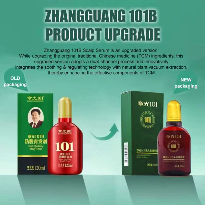 Zhang Guang Anti-Haarausfall-Tonic, 120 ml, für fettiges Haar - Bild 2
